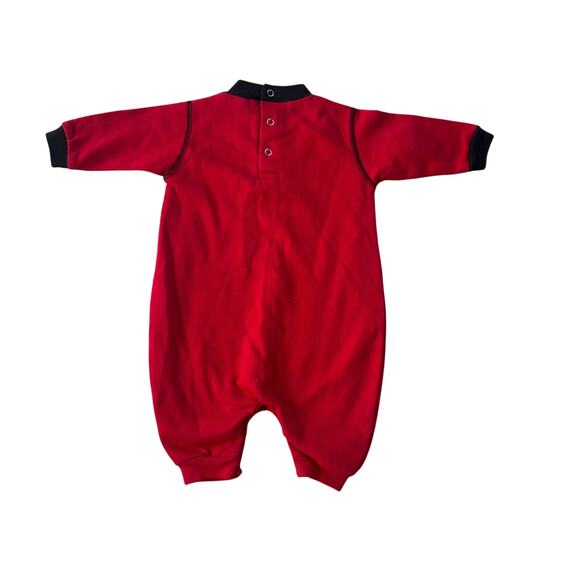 Vtg 1990s Red Oak Sportswear Nebraska Cornhuskers Infant One Piece 0-3M - Picture 3 of 8